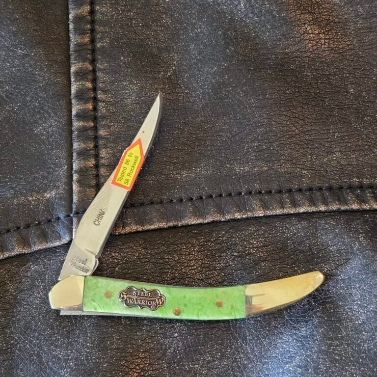 Frost Cutlery Small Toothpick in Green Bone