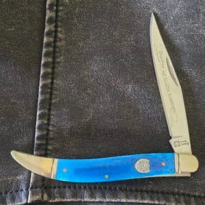 Rough Rider Large Toothpick in Blue Bone