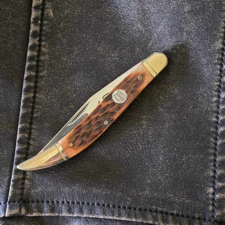 Rough Rider Large Toothpick in Brown Bone