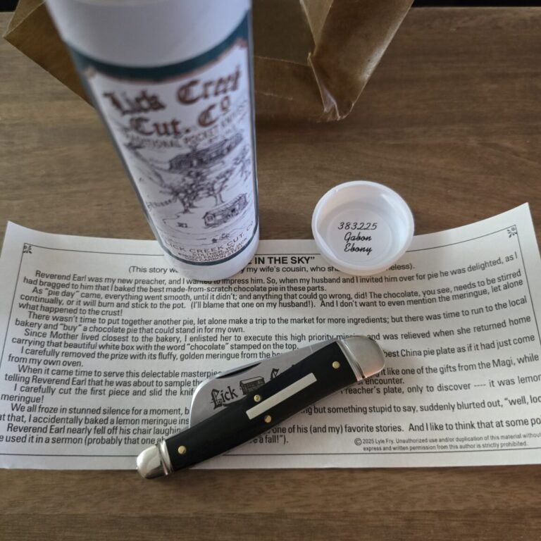 Great Eastern Cutlery #383225 Gabon Ebony
