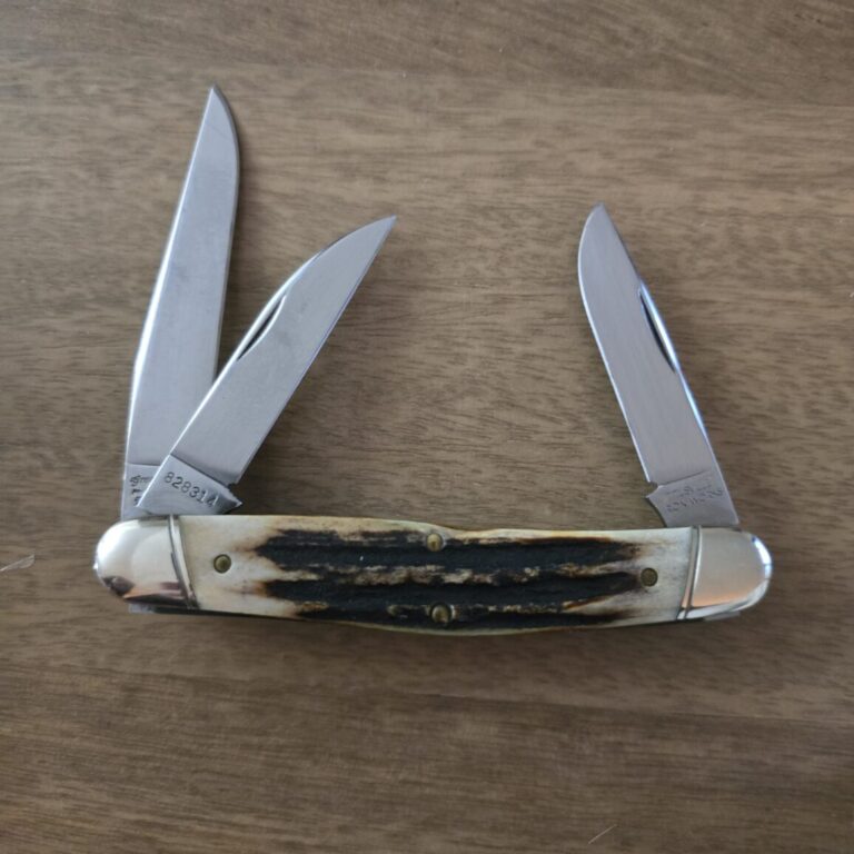 Great Eastern Cutlery #828314 Burnt Stag 1 of only 53 made! (see pictures for age related patina)