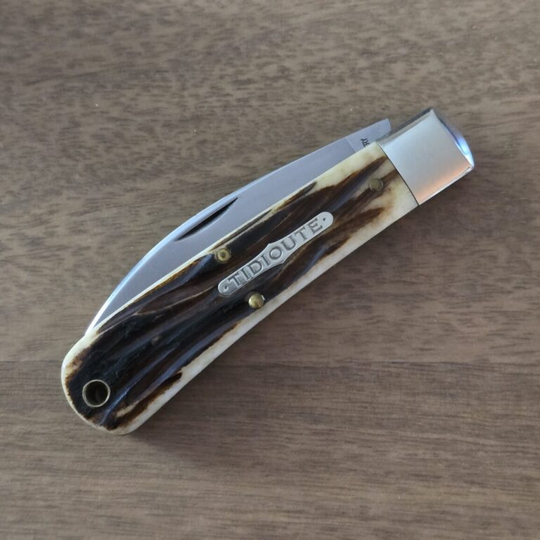 Great Eastern Cutlery #470114 Stag Cut Bone 1 of only 100 made! (see pictures for age related patina)