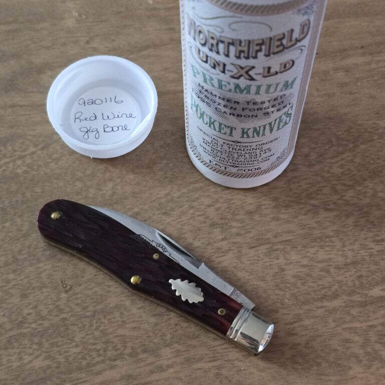 Great Eastern Cutlery #920116 Red Wine Jigged Bone 1 of 79 SFO for DLT (see pictures for age related patina)