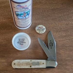 Great Eastern Cutlery #781224 Smooth Appaloosa Bone SN 73