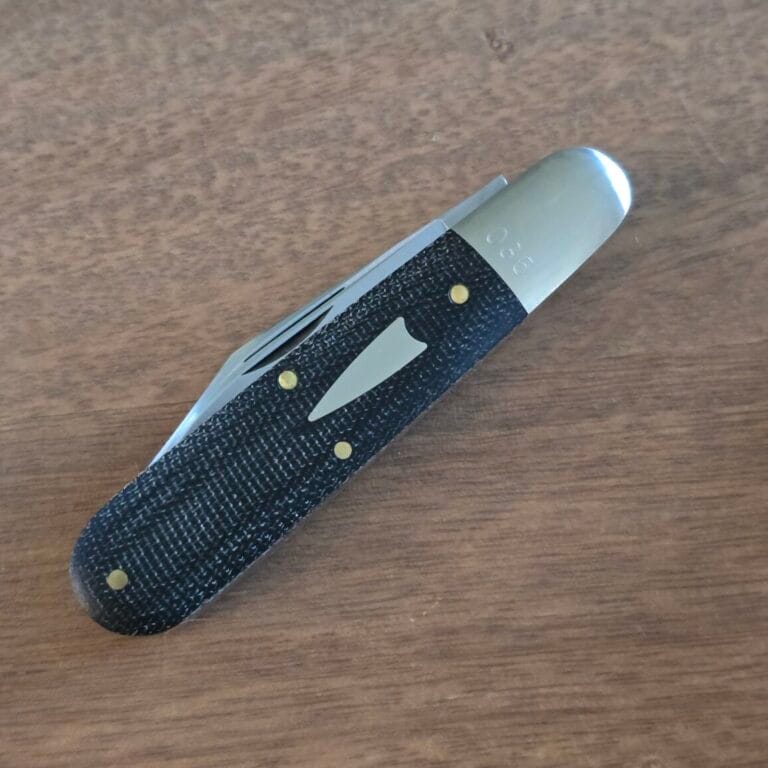 Great Eastern Cutlery #781224 Black Canvas Micarta SN 035