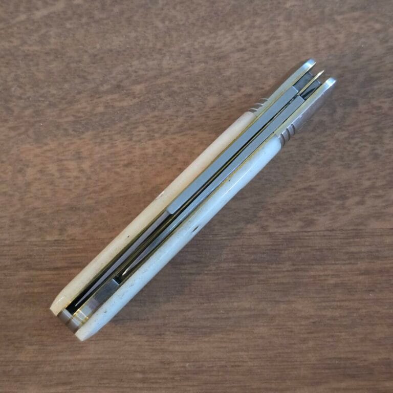 Great Eastern Cutlery #781224 Smooth White Bone SN 042