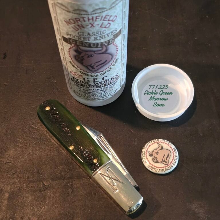Great Eastern Cutlery #771225 Pickle Green Marrow Bone