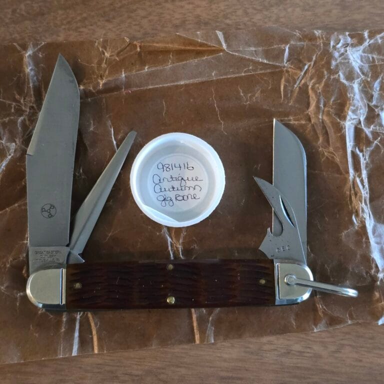 Great Eastern Cutlery #981416 Antique Autumn Jigged Bone