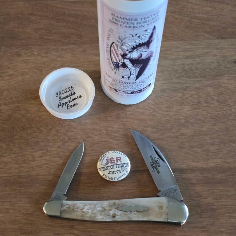 Great Eastern Cutlery #380225 Smooth Appaloosa Bone  JSR Sports SFO