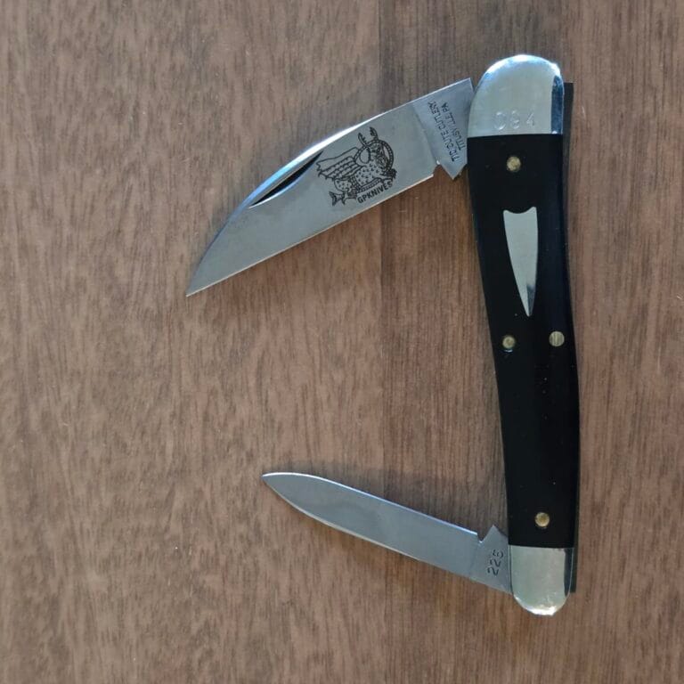 Great Eastern Cutlery #380225 Black Linen Micarta SN 094