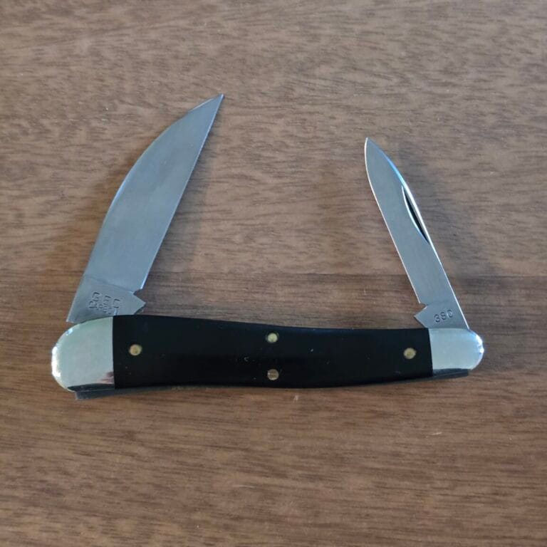 Great Eastern Cutlery #380225 Black Linen Micarta SN 094
