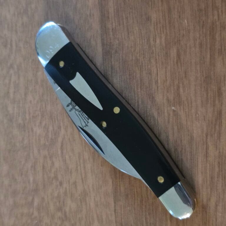 Great Eastern Cutlery #380225 Black Linen Micarta SN 094