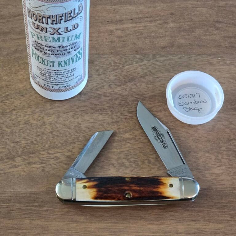 Great Eastern Cutlery # 351217 in Sambar Stag