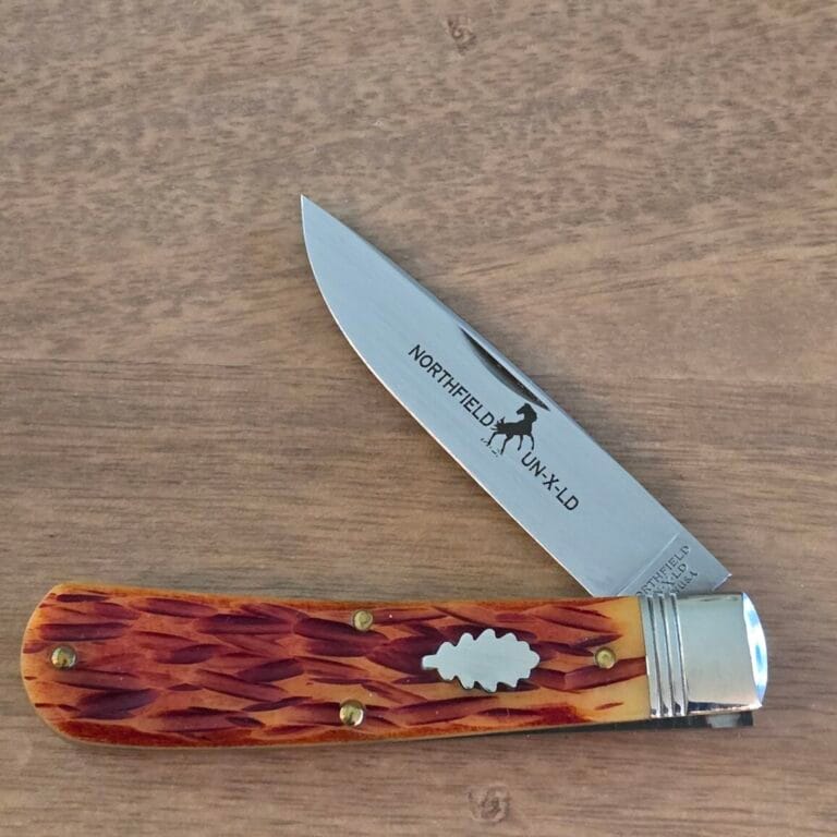 Great Eastern Cutlery #745117 Autumn Leaf Jigged Bone