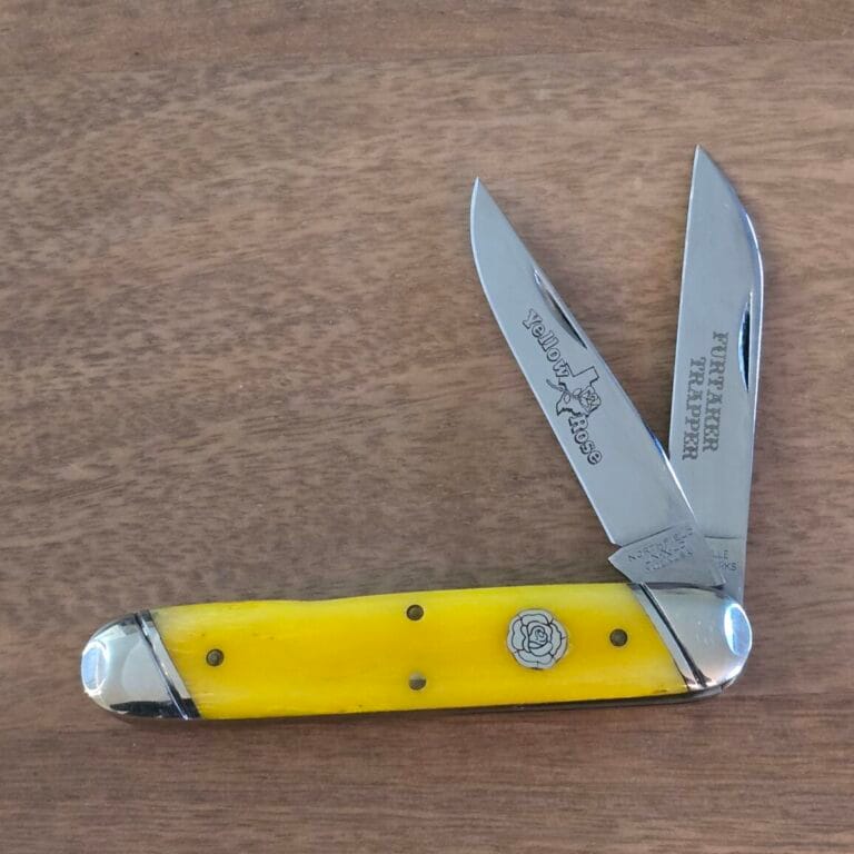 Great Eastern Cutlery #538210 Yellow Rose Bone