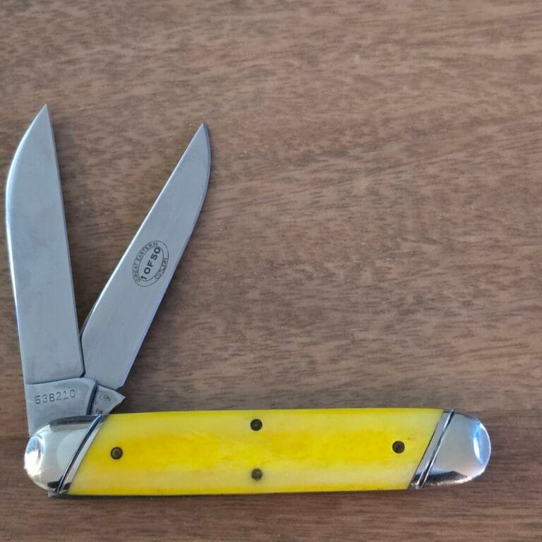 Great Eastern Cutlery #538210 Yellow Rose Bone