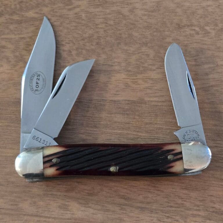 Great Eastern Cutlery #661311 Purple Sage Jig Bone  SN 11