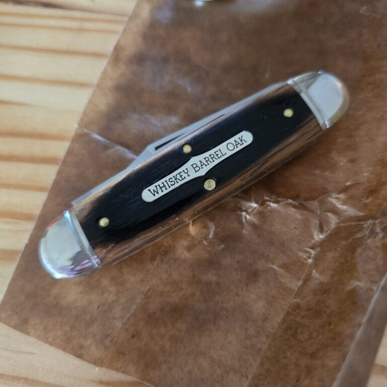 Great Eastern Cutlery #351325 Charred Whiskey Barrel Oak