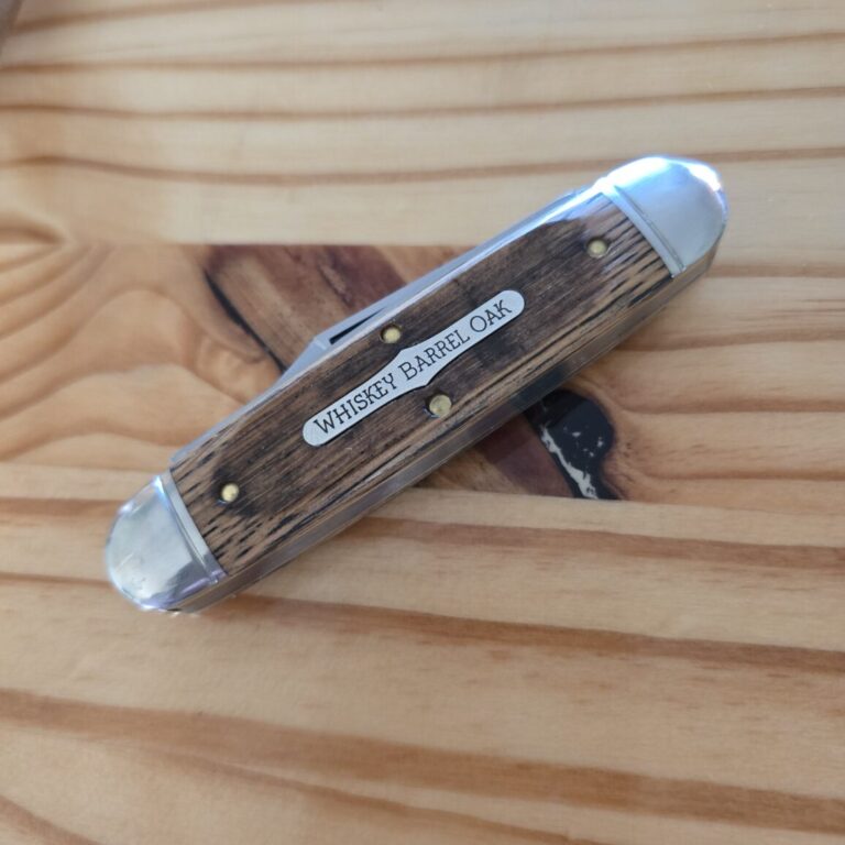 Great Eastern Cutlery #351325 Distressed Whiskey Barrel Oak