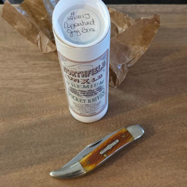 Great Eastern Cutlery #121211 J Copperhead Jigged Bone
