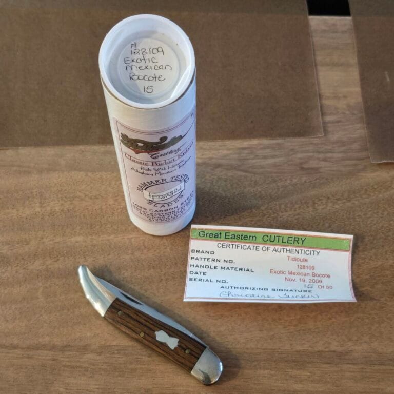 Great Eastern Cutlery #128109 Exotic Mexican Bocote SN15