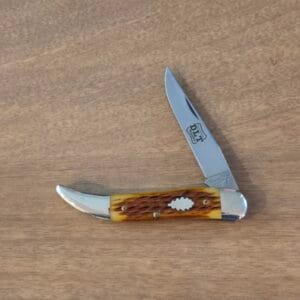 Great Eastern Cutlery #128119 Dark Chestnut Jigged Bone