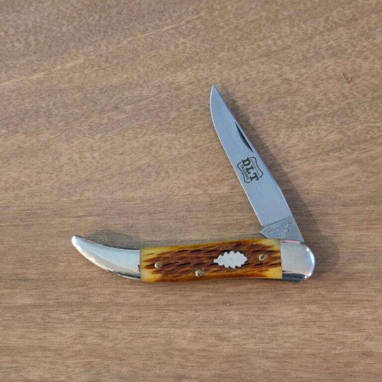 Great Eastern Cutlery #128119 Dark Chestnut Jigged Bone