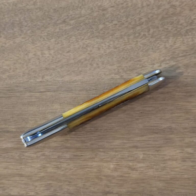 Great Eastern Cutlery #128119 Dark Chestnut Jigged Bone