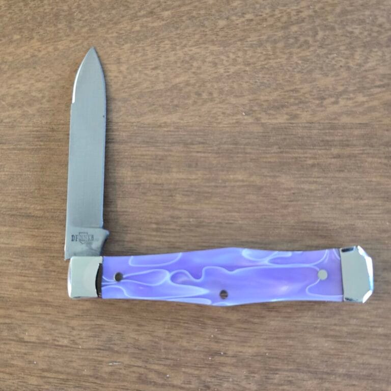 Titusville Cutlery Lexingtonian in Magic Potion Acrylic and 1095 by Daniels 2025 1 of 7