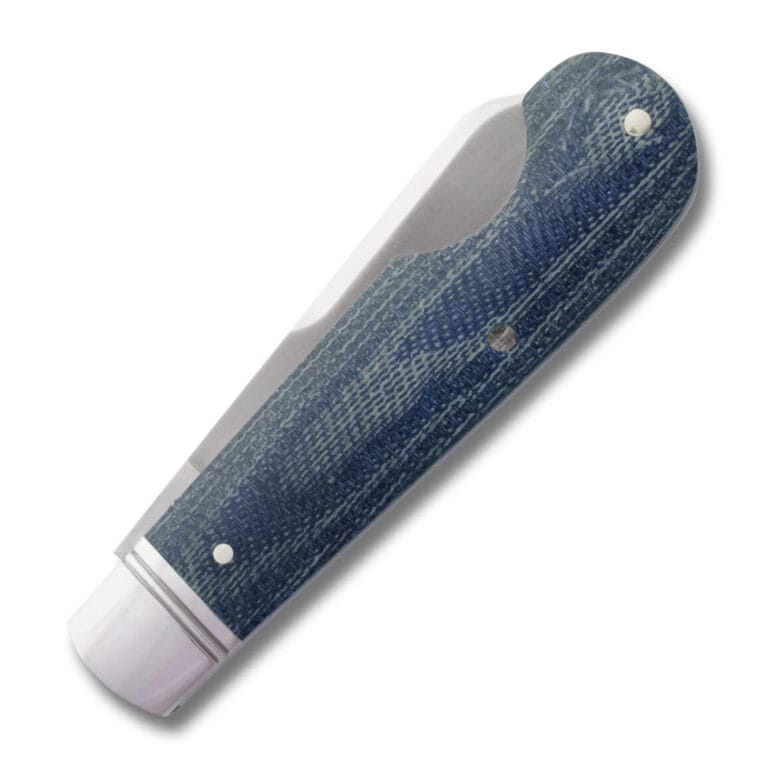 RoseCraft Blades Elk River Easy Open Jack in Denim Micarta RCT027-BM