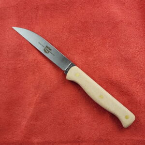 GEC #K42SS Carbon Steel Slicing Knife in Muslin Micarta knives for sale
