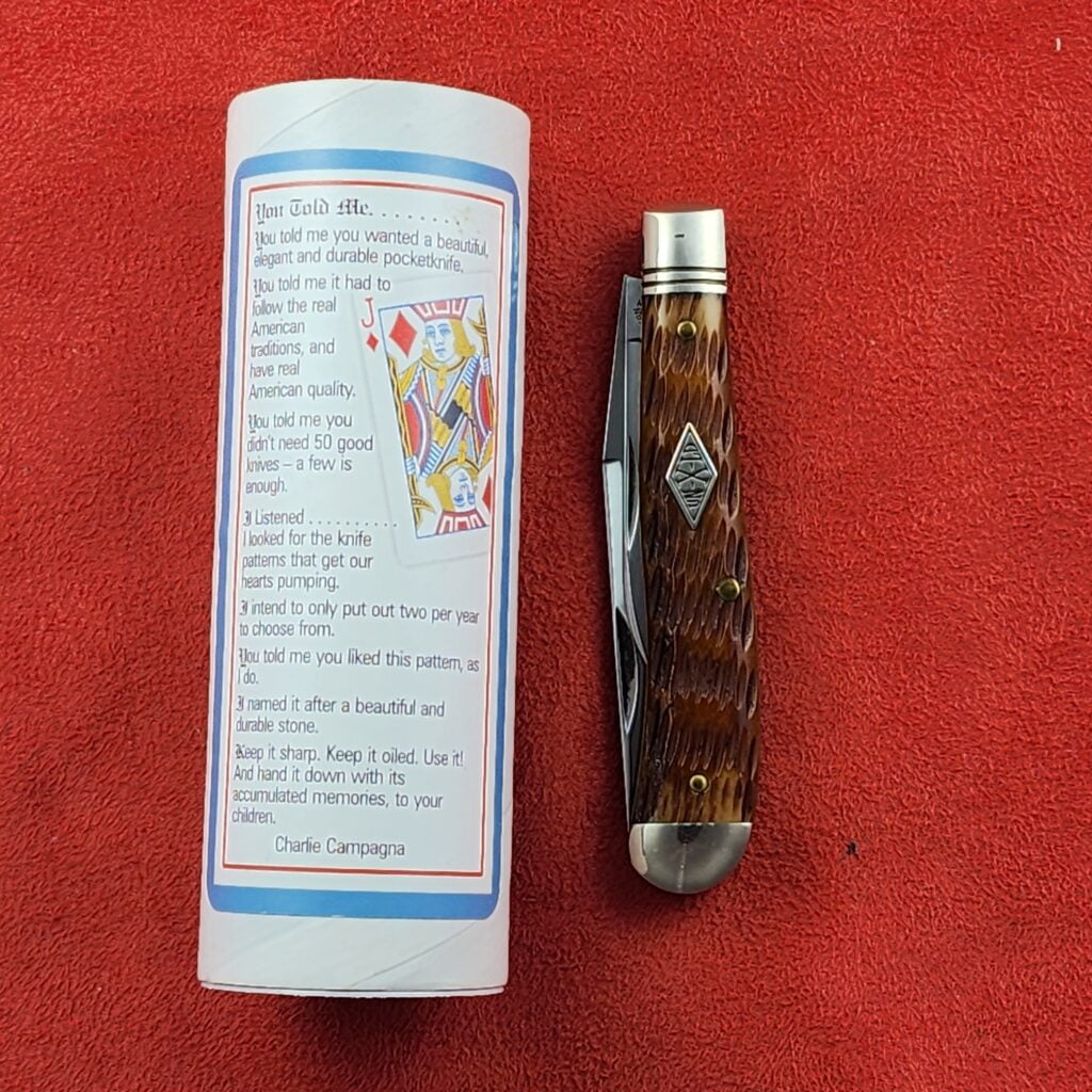 GEC #488213 Old Tan Jigged Bone – gallery image 2