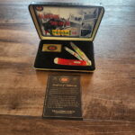 Case XX 6254 SS Trapper Red Bone Handle Made in the U.S.A Limited Series Vietnam Knife in Commemorative Box knives for sale