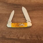Case Knives USA 62131 SS Yellow Jigged Bone USED knives for sale