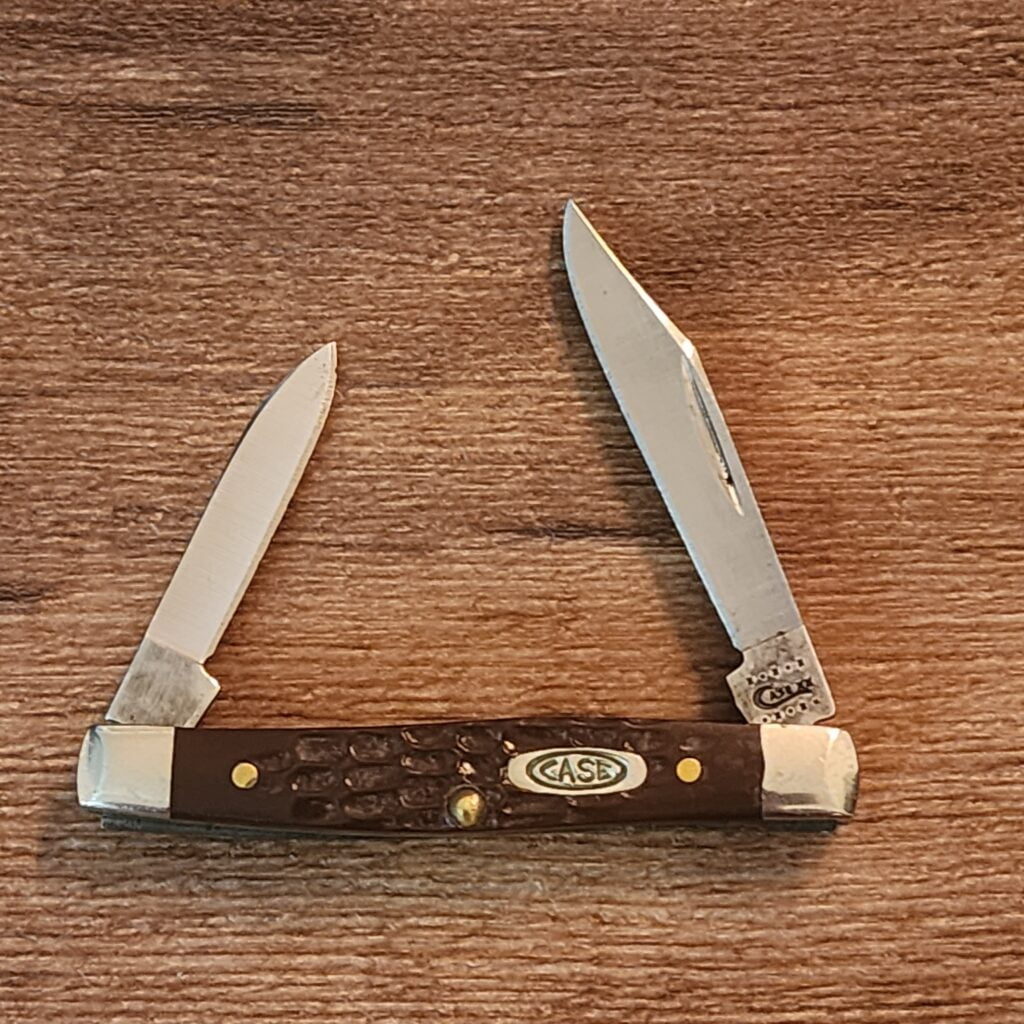 Case Knives USA 6233 SS Brown Jigged USED For Sale - TSA Knives