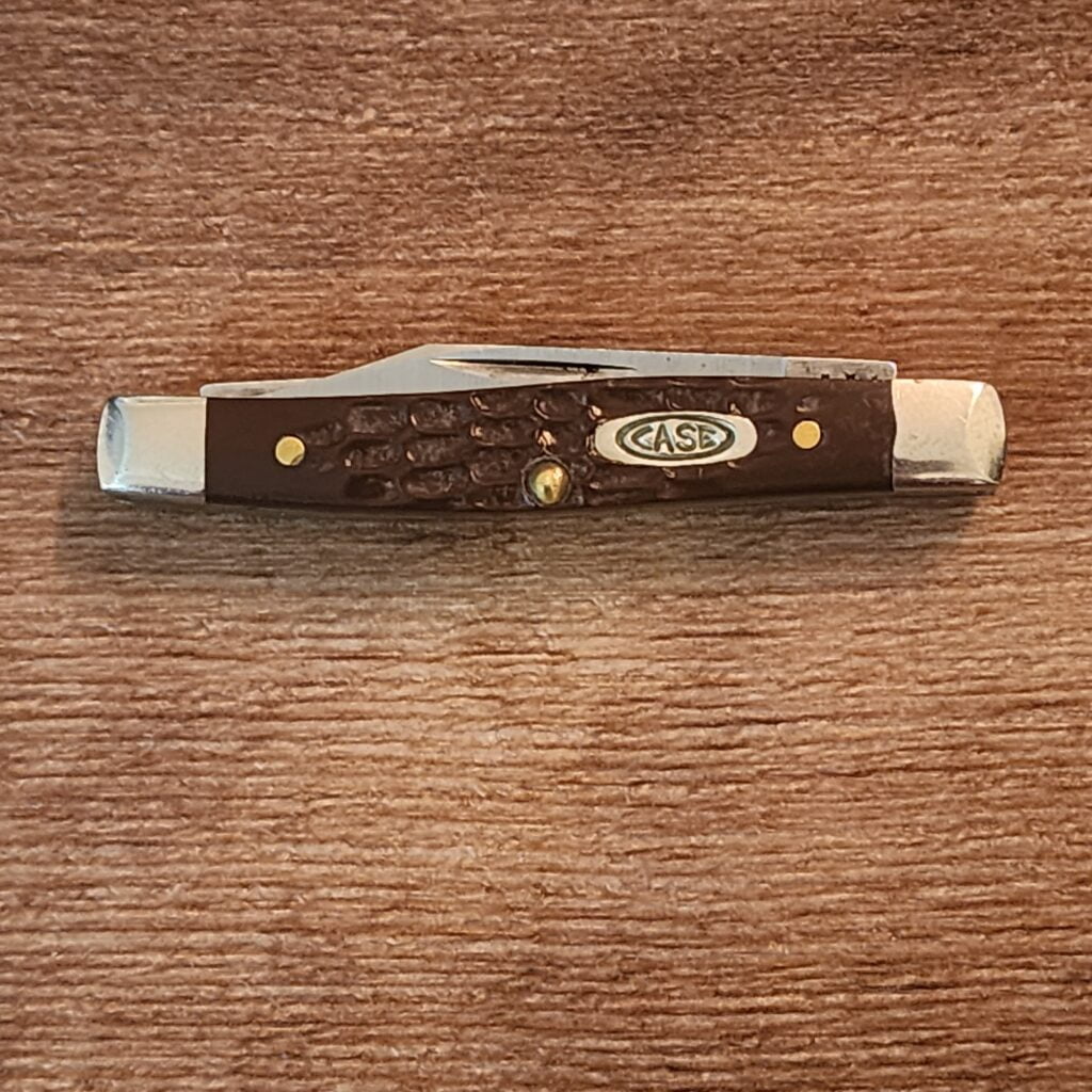 Case Knives USA 6233 SS Brown Jigged USED – gallery image 2