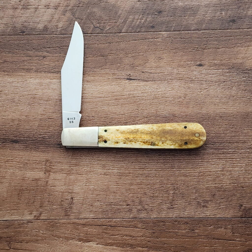 Case Knives USA 6143 SS Yellow Bone USED – gallery image 4