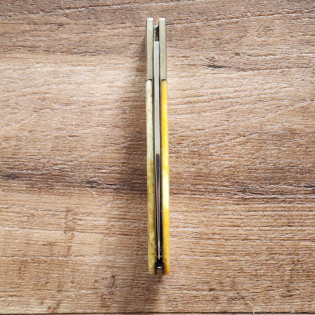 Case Knives USA 6143 SS Yellow Bone USED – gallery image 2