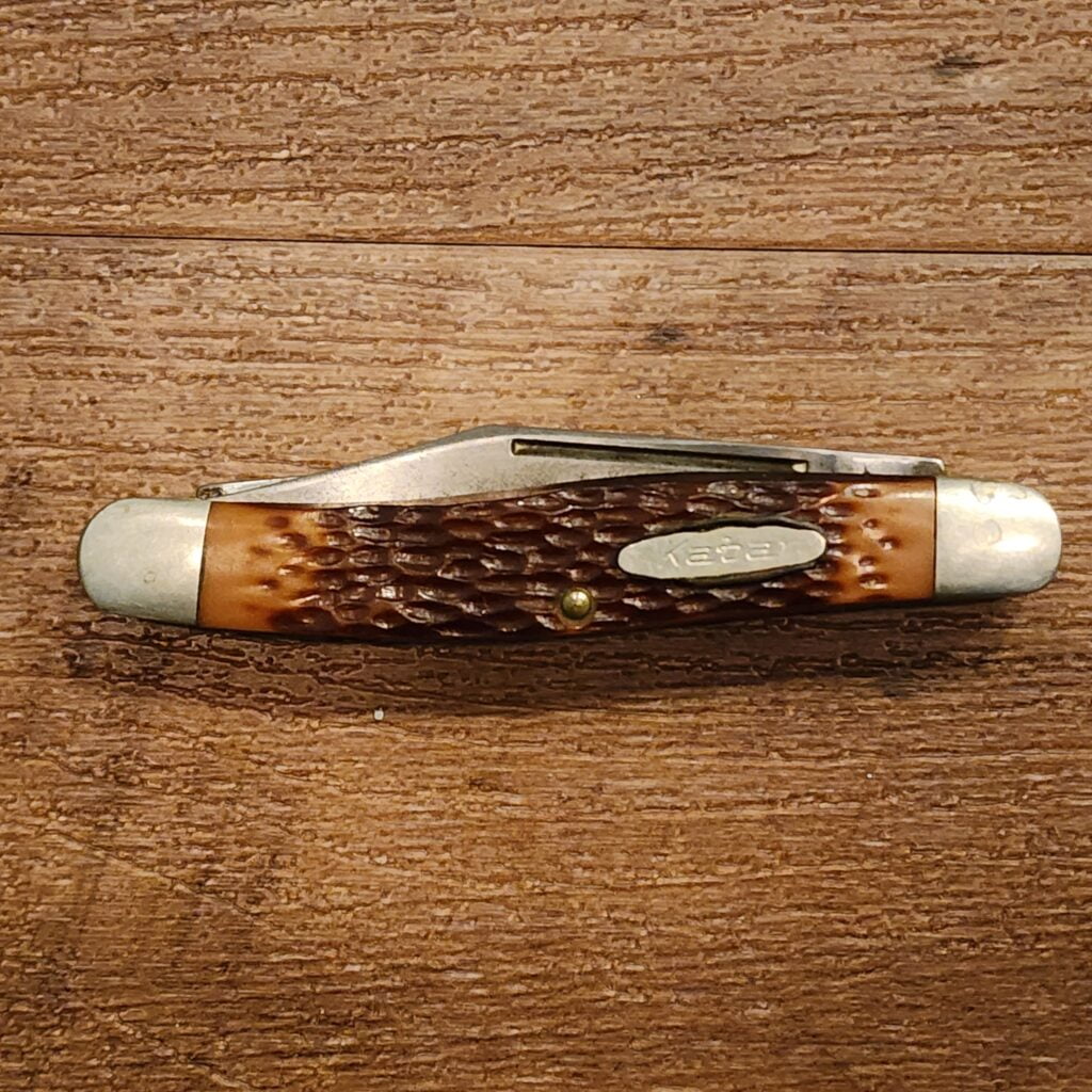 Ka-Bar Knives USA Vintage 1100 in Brown Jigged Bone – gallery image 3
