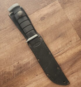 Ka-Bar Knives USA 5725 Cosmetic Second Partially Serrated Fixed Blade knives for sale