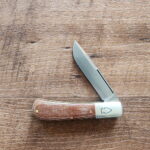 Northwoods Knives Madison Barlow Natural Canvas Micarta knives for sale