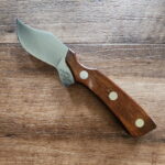 ALCAS Pre 1985 Fixed Blade Skinner AF05 Stainless USA knife for sale