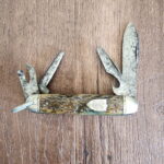 Ulster Knife Company Vintage Folder (crack in scale near shield) knives for sale