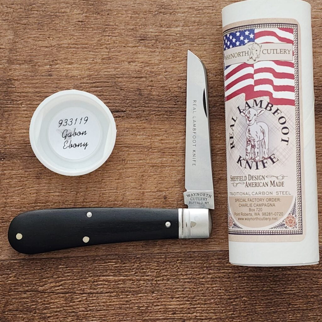 Great Eastern Cutlery # 933119 Gabon Ebony – gallery image 2