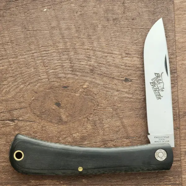 Great Eastern Cutlery # 215119 Black Linnen Micarta – gallery image 1