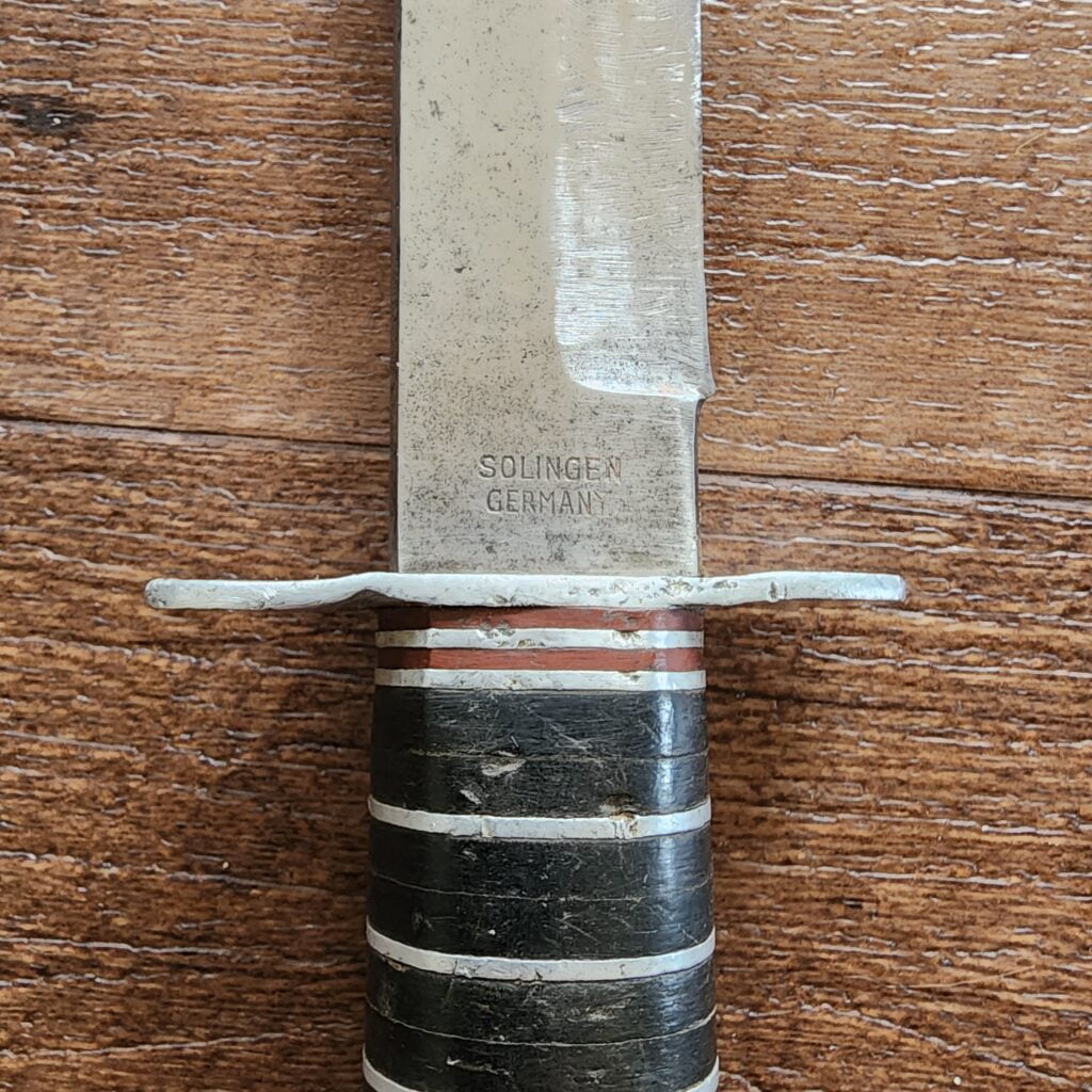 Solingen Germany Vintage Sheriff Knife – gallery image 5