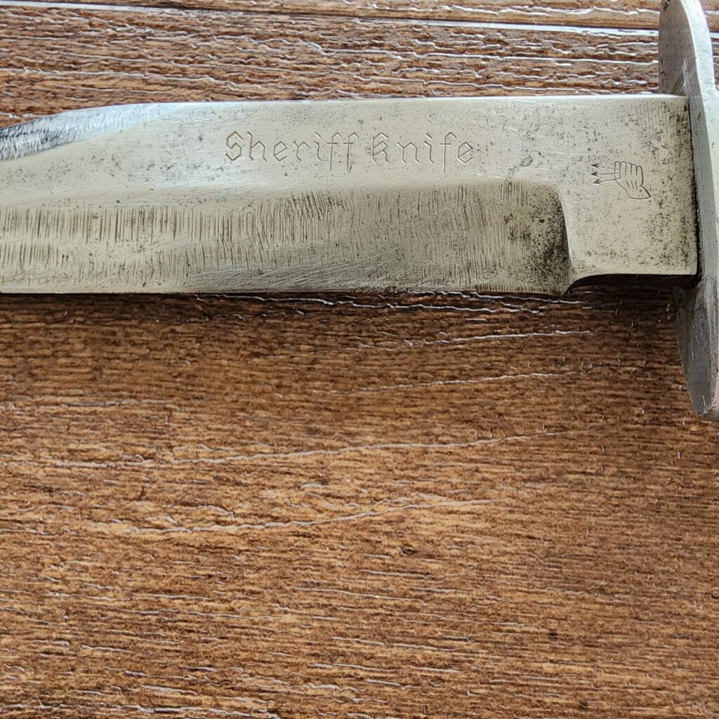 Solingen Germany Vintage Sheriff Knife – gallery image 4