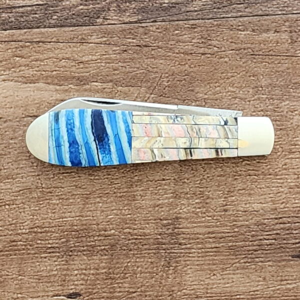 Cultured Artistry Collection Titusville Cutlery Co. Mammoth Mike Old Glory Old Man Jack 1 of 25 a production of Daniels Family Knife Brands