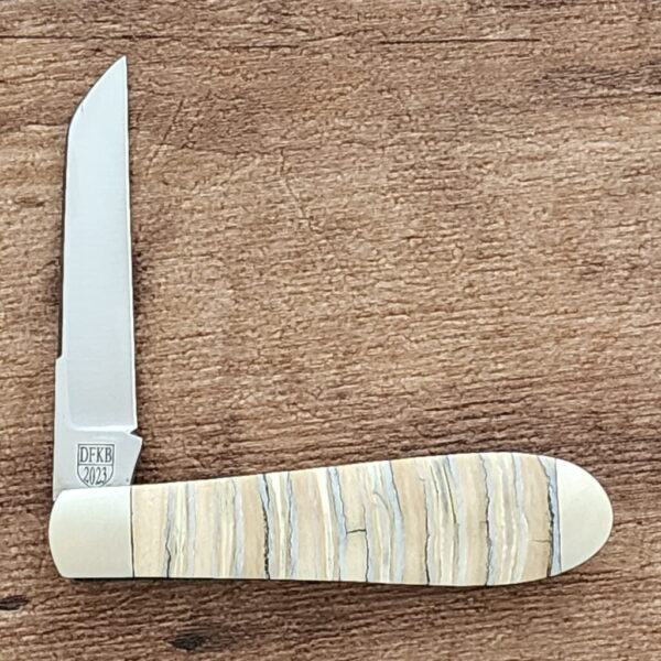 Cultured Artistry Collection Titusville Cutlery Co. Mammoth Mike Old Glory Old Man Jack 1 of 25 a production of Daniels Family Knife Brands