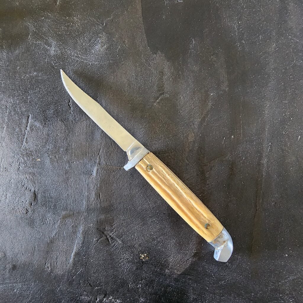 Queen Steel #85 Mini Hunter Vintage Sheath Knife – gallery image 3